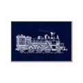 Picture of Train Collectors I _GroupedProduct_Rectangle_Landscape_Mini_ _GroupedProduct_Rectangle_Landscape_Canvas_Framed_