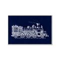Picture of Train Collectors I _GroupedProduct_Rectangle_Landscape_Mini_ _GroupedProduct_Rectangle_Landscape_Canvas_Framed_