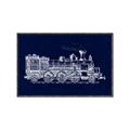 Picture of Train Collectors I _GroupedProduct_Rectangle_Landscape_Mini_ _GroupedProduct_Rectangle_Landscape_Canvas_Framed_