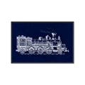 Picture of Train Collectors I _GroupedProduct_Rectangle_Landscape_Mini_ _GroupedProduct_Rectangle_Landscape_Canvas_Framed_