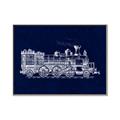 Picture of Train Collectors I _GroupedProduct_Rectangle_Landscape_Mini_ _GroupedProduct_Rectangle_Landscape_Canvas_Framed_
