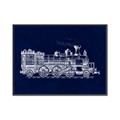 Picture of Train Collectors I _GroupedProduct_Rectangle_Landscape_Mini_ _GroupedProduct_Rectangle_Landscape_Canvas_Framed_