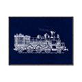Picture of Train Collectors I _GroupedProduct_Rectangle_Landscape_Mini_ _GroupedProduct_Rectangle_Landscape_Canvas_Framed_
