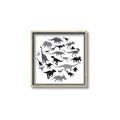 Picture of Dino Party _GroupedProduct_Square_Mini_ _GroupedProduct_Square_Canvas_Framed_