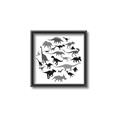 Picture of Dino Party _GroupedProduct_Square_Mini_ _GroupedProduct_Square_Canvas_Framed_