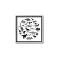 Picture of Dino Party _GroupedProduct_Square_Mini_ _GroupedProduct_Square_Canvas_Framed_