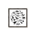 Picture of Dino Party _GroupedProduct_Square_Mini_ _GroupedProduct_Square_Canvas_Framed_