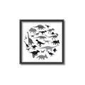 Picture of Dino Party _GroupedProduct_Square_Mini_ _GroupedProduct_Square_Canvas_Framed_