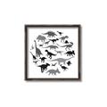 Picture of Dino Party _GroupedProduct_Square_Mini_ _GroupedProduct_Square_Canvas_Framed_
