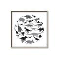 Picture of Dino Party _GroupedProduct_Square_Mini_ _GroupedProduct_Square_Canvas_Framed_