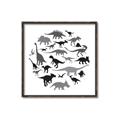 Picture of Dino Party _GroupedProduct_Square_Mini_ _GroupedProduct_Square_Canvas_Framed_