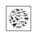 Picture of Dino Party _GroupedProduct_Square_Mini_ _GroupedProduct_Square_Canvas_Framed_