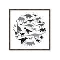 Picture of Dino Party _GroupedProduct_Square_Mini_ _GroupedProduct_Square_Canvas_Framed_