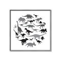 Picture of Dino Party _GroupedProduct_Square_Mini_ _GroupedProduct_Square_Canvas_Framed_