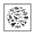 Picture of Dino Party _GroupedProduct_Square_Mini_ _GroupedProduct_Square_Canvas_Framed_
