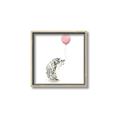 Picture of Hedgehog Balloons I _GroupedProduct_Square_Mini_ _GroupedProduct_Square_Canvas_Framed_