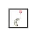Picture of Hedgehog Balloons I _GroupedProduct_Square_Mini_ _GroupedProduct_Square_Canvas_Framed_