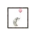 Picture of Hedgehog Balloons I _GroupedProduct_Square_Mini_ _GroupedProduct_Square_Canvas_Framed_