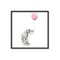 Picture of Hedgehog Balloons I _GroupedProduct_Square_Mini_ _GroupedProduct_Square_Canvas_Framed_