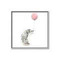 Picture of Hedgehog Balloons I _GroupedProduct_Square_Mini_ _GroupedProduct_Square_Canvas_Framed_