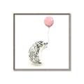 Picture of Hedgehog Balloons I _GroupedProduct_Square_Mini_ _GroupedProduct_Square_Canvas_Framed_