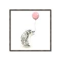 Picture of Hedgehog Balloons I _GroupedProduct_Square_Mini_ _GroupedProduct_Square_Canvas_Framed_