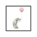 Picture of Hedgehog Balloons I _GroupedProduct_Square_Mini_ _GroupedProduct_Square_Canvas_Framed_