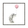 Picture of Hedgehog Balloons I _GroupedProduct_Square_Mini_ _GroupedProduct_Square_Canvas_Framed_
