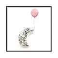 Picture of Hedgehog Balloons I _GroupedProduct_Square_Mini_ _GroupedProduct_Square_Canvas_Framed_