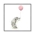 Picture of Hedgehog Balloons I _GroupedProduct_Square_Mini_ _GroupedProduct_Square_Canvas_Framed_