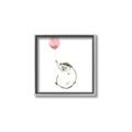 Picture of Hedgehog Balloons II _GroupedProduct_Square_Mini_ _GroupedProduct_Square_Canvas_Framed_