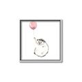 Picture of Hedgehog Balloons II _GroupedProduct_Square_Mini_ _GroupedProduct_Square_Canvas_Framed_
