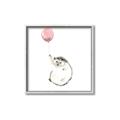 Picture of Hedgehog Balloons II _GroupedProduct_Square_Mini_ _GroupedProduct_Square_Canvas_Framed_