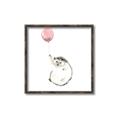 Picture of Hedgehog Balloons II _GroupedProduct_Square_Mini_ _GroupedProduct_Square_Canvas_Framed_