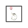 Picture of Hedgehog Balloons II _GroupedProduct_Square_Mini_ _GroupedProduct_Square_Canvas_Framed_