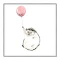 Picture of Hedgehog Balloons II _GroupedProduct_Square_Mini_ _GroupedProduct_Square_Canvas_Framed_