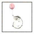 Picture of Hedgehog Balloons II _GroupedProduct_Square_Mini_ _GroupedProduct_Square_Canvas_Framed_
