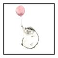 Picture of Hedgehog Balloons II _GroupedProduct_Square_Mini_ _GroupedProduct_Square_Canvas_Framed_