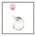 Picture of Hedgehog Balloons II _GroupedProduct_Square_Mini_ _GroupedProduct_Square_Canvas_Framed_