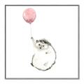 Picture of Hedgehog Balloons II _GroupedProduct_Square_Mini_ _GroupedProduct_Square_Canvas_Framed_
