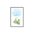 Picture of Balloon Train  _GroupedProduct_Rectangle_Portrait_Mini_ _GroupedProduct_Rectangle_Portrait_Canvas_Framed_