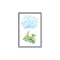 Picture of Balloon Train  _GroupedProduct_Rectangle_Portrait_Mini_ _GroupedProduct_Rectangle_Portrait_Canvas_Framed_