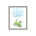 Picture of Balloon Train  _GroupedProduct_Rectangle_Portrait_Mini_ _GroupedProduct_Rectangle_Portrait_Canvas_Framed_