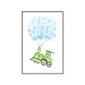 Picture of Balloon Train  _GroupedProduct_Rectangle_Portrait_Mini_ _GroupedProduct_Rectangle_Portrait_Canvas_Framed_