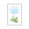 Picture of Balloon Train  _GroupedProduct_Rectangle_Portrait_Mini_ _GroupedProduct_Rectangle_Portrait_Canvas_Framed_