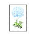 Picture of Balloon Train  _GroupedProduct_Rectangle_Portrait_Mini_ _GroupedProduct_Rectangle_Portrait_Canvas_Framed_