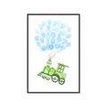 Picture of Balloon Train  _GroupedProduct_Rectangle_Portrait_Mini_ _GroupedProduct_Rectangle_Portrait_Canvas_Framed_