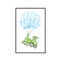 Picture of Balloon Train  _GroupedProduct_Rectangle_Portrait_Mini_ _GroupedProduct_Rectangle_Portrait_Canvas_Framed_