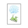 Picture of Balloon Train  _GroupedProduct_Rectangle_Portrait_Mini_ _GroupedProduct_Rectangle_Portrait_Canvas_Framed_
