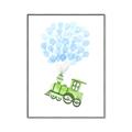 Picture of Balloon Train  _GroupedProduct_Rectangle_Portrait_Mini_ _GroupedProduct_Rectangle_Portrait_Canvas_Framed_